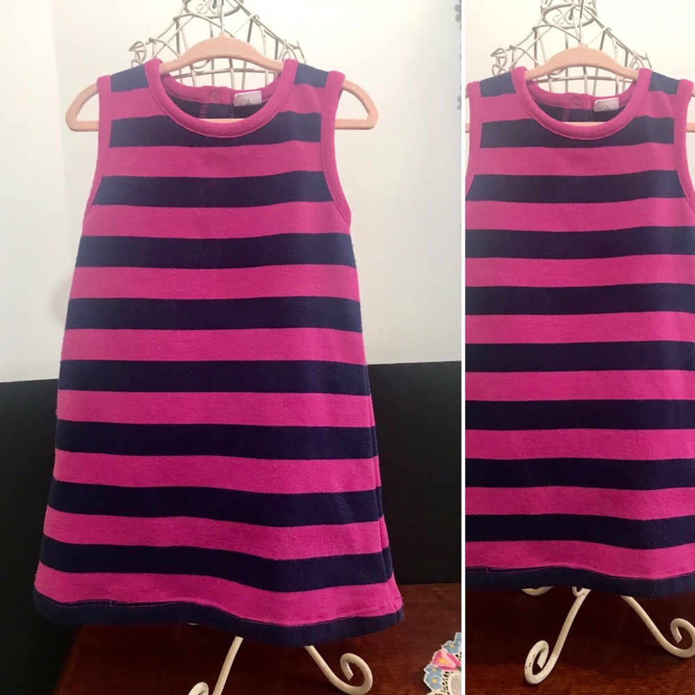 Egg by Susan Lazar  Striped Knit Jumper /dress 2T